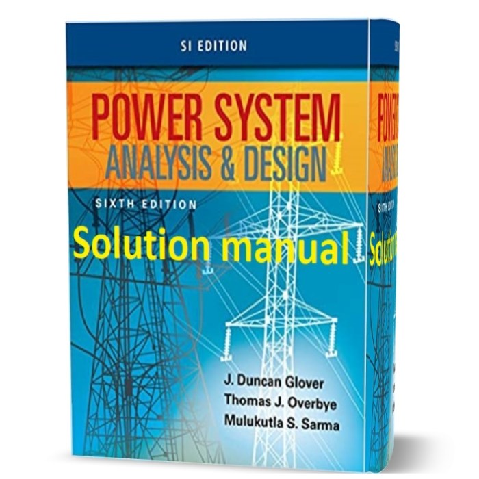 Power system analysis and design 6th edition solutions